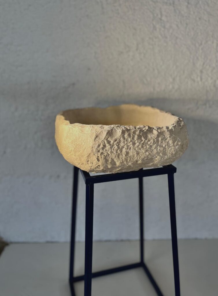 Lavabo in pietra naturale